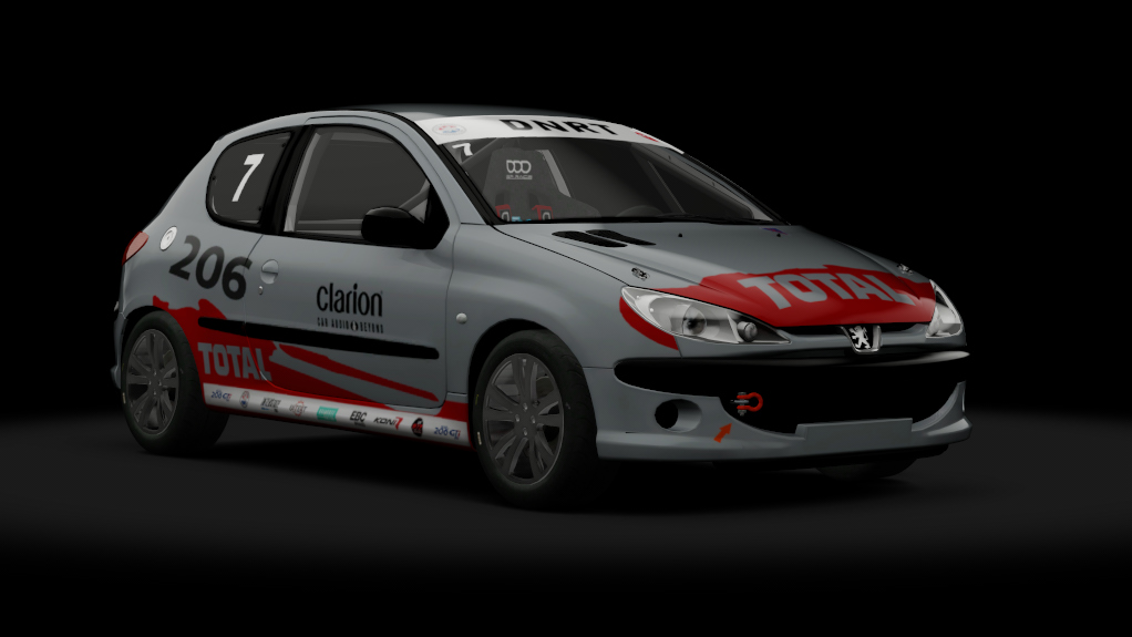 Peugeot 206 GTi Cup, skin 7_Wolters