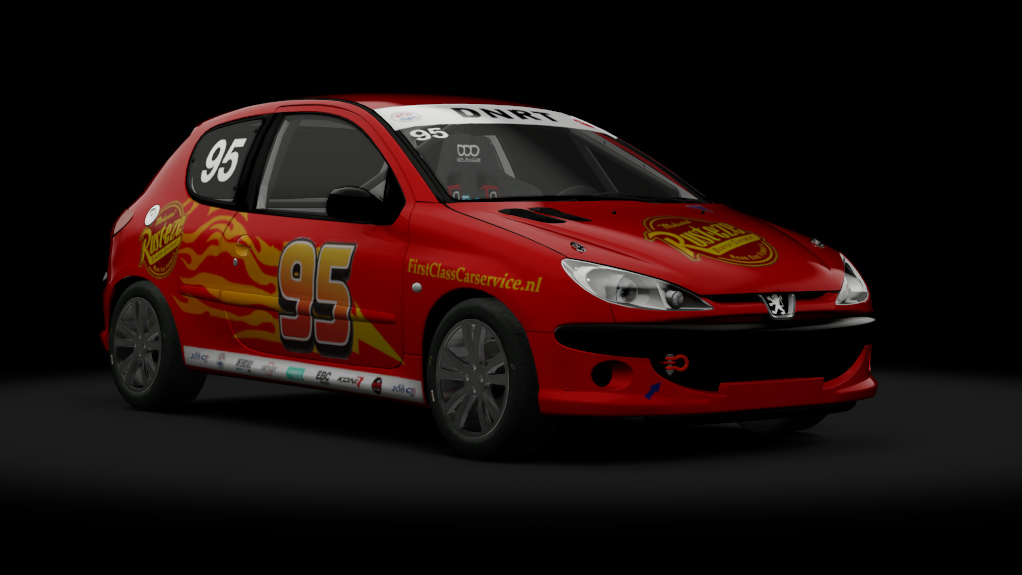 Peugeot 206 GTi Cup, skin 95_CJapin