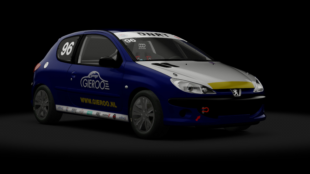 Peugeot 206 GTi Cup, skin 96_Potstra