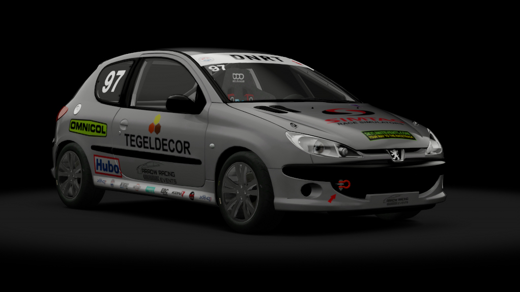 Peugeot 206 GTi Cup, skin 97_Arrow