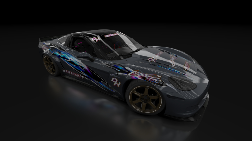 Drift Happy Chevrolet Corvette C6, skin VENOM FACTORY