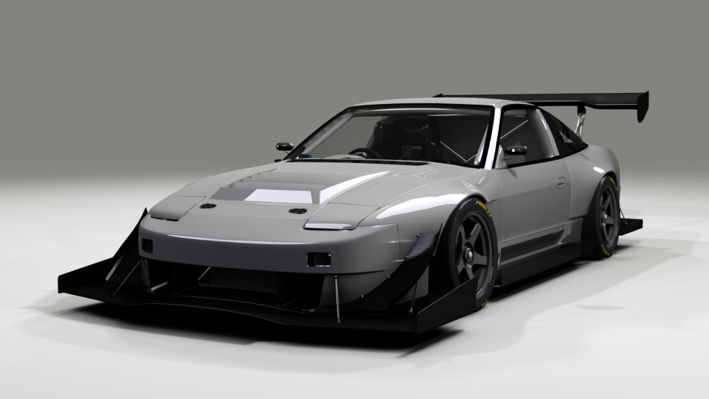 Nissan 180SX Time Attack, skin Grey