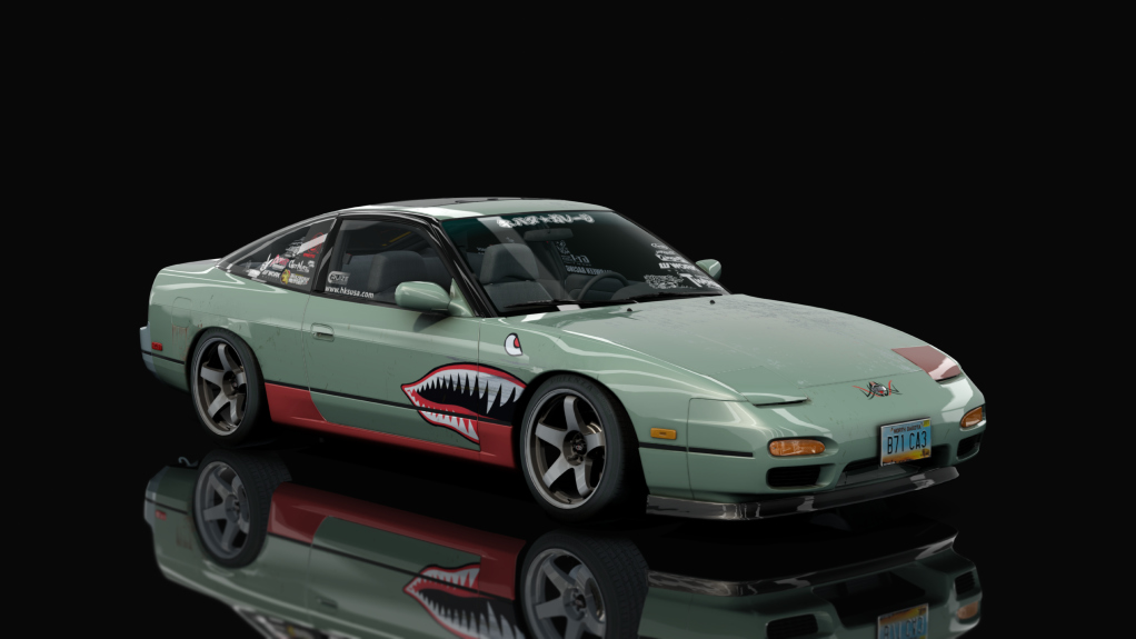 DWG Nissan 240SX Hatch, skin Missile