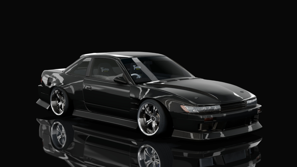 DWG Nissan Silvia PS13 BN Sports, skin Black