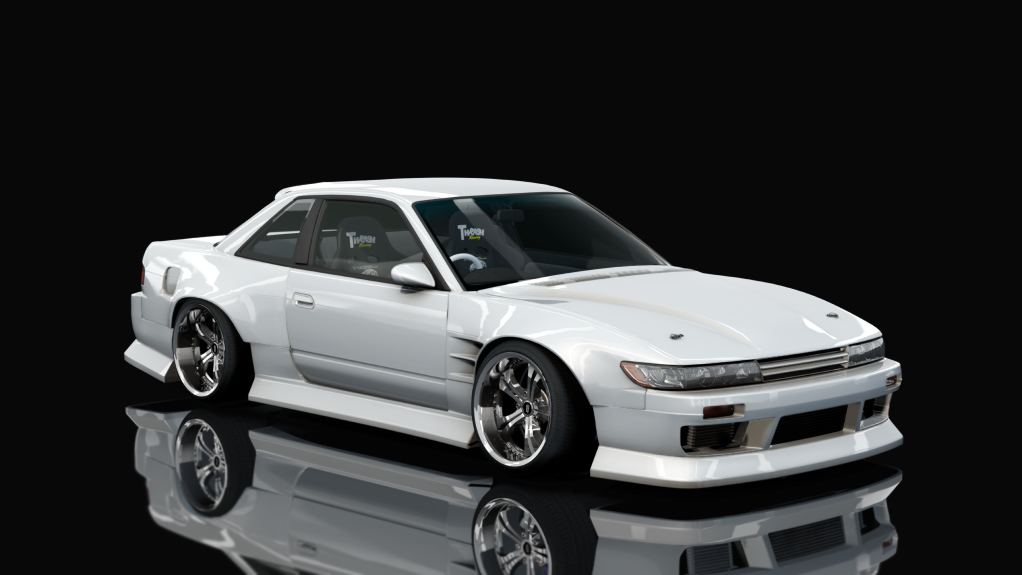 DWG Nissan Silvia PS13 BN Sports, skin Super_White