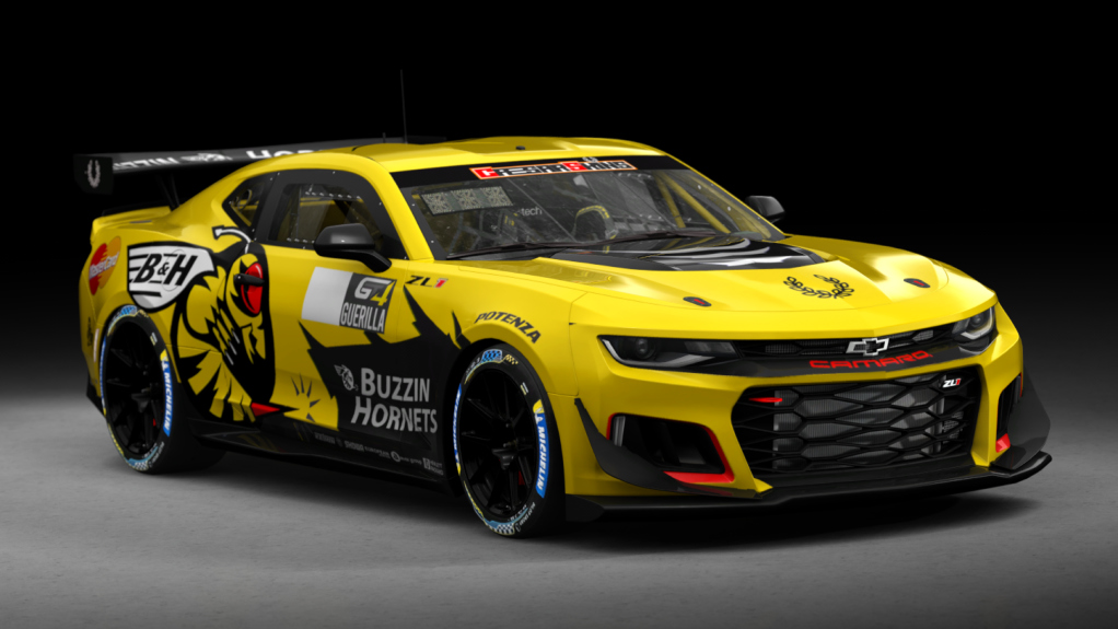 Chevrolet Camaro GT4.R, skin BuzzinHornets