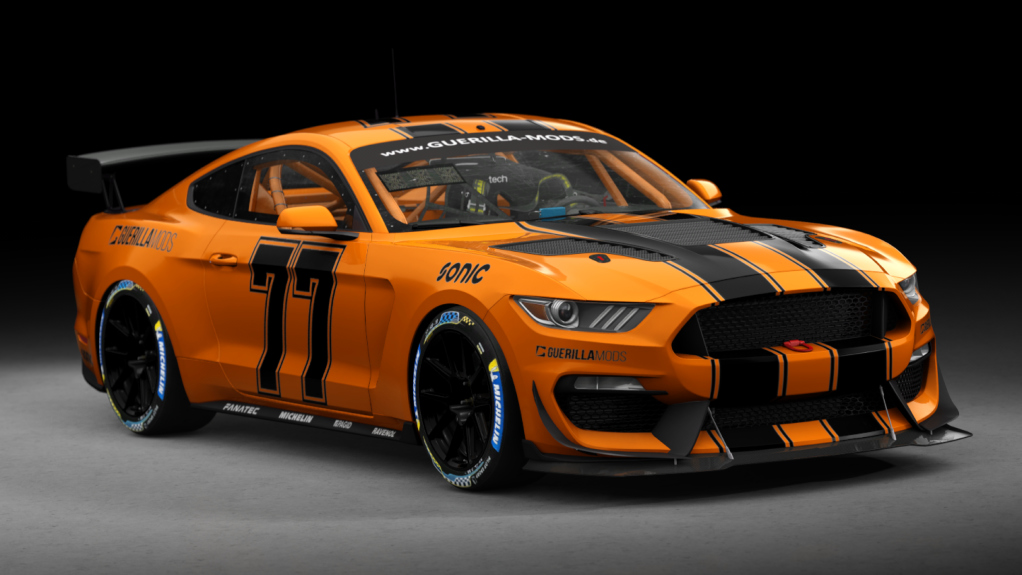 Ford Mustang GT4, skin 77_guerilla_racing