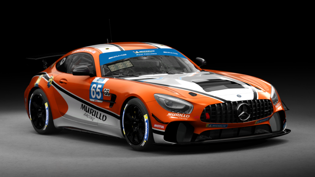 Mercedes AMG GT4, skin Murillo_Racing_65