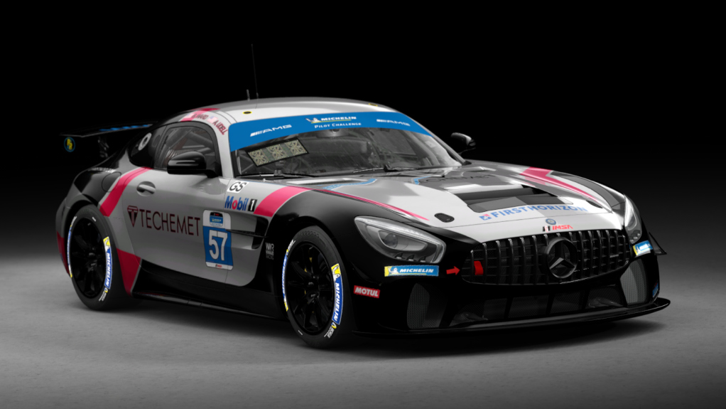 Mercedes AMG GT4, skin Winward Racing - 57