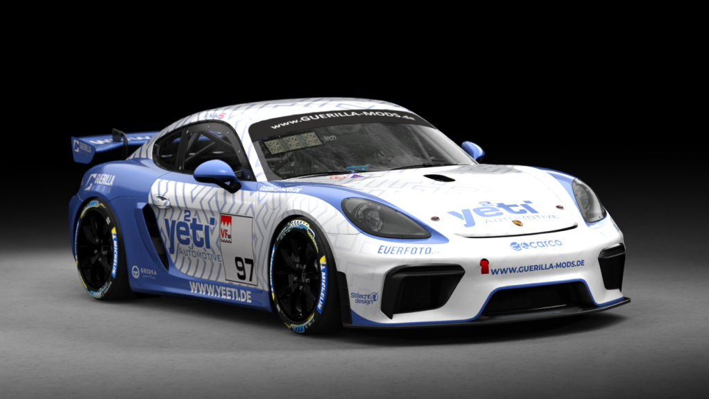 Porsche 718 Cayman GT4 Clubsport, skin 97_Ranjiv_Kalsi