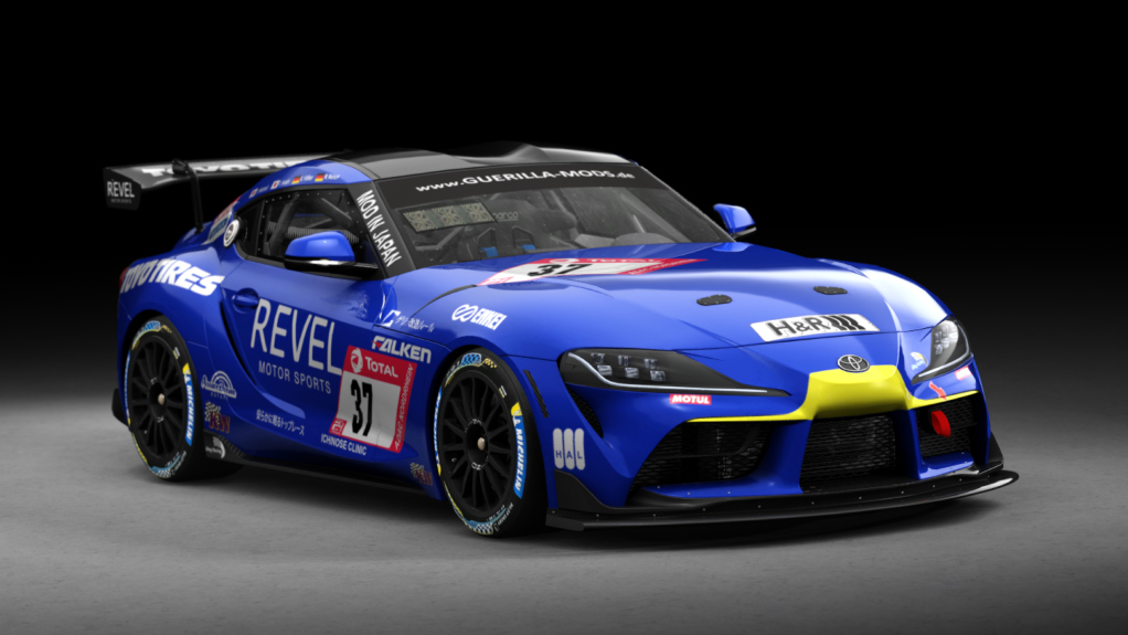 Toyota Supra GT4, skin Revel_Motorsports