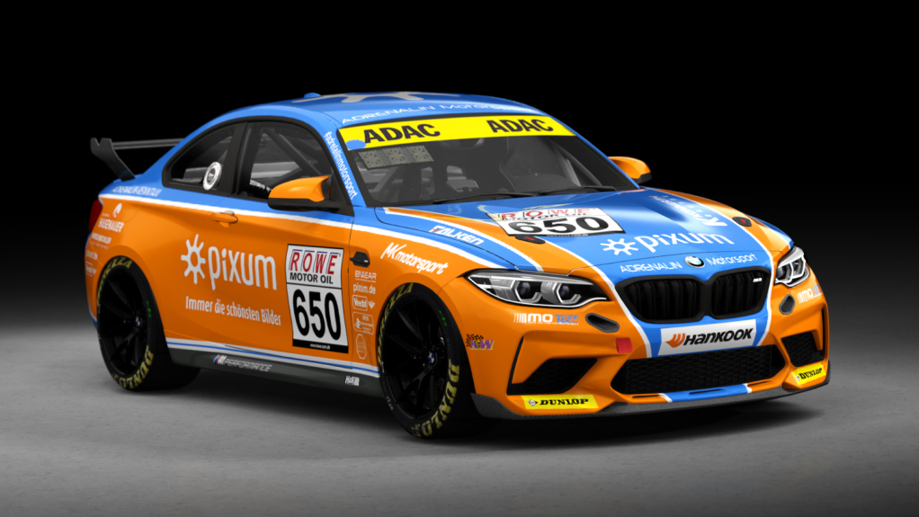 BMW M2 CS Racing, skin BMW Adrenalin Motorsports 650