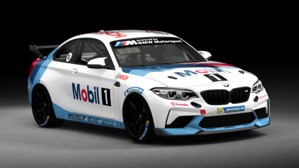 BMW M2 CS Racing, skin BMW Mobil