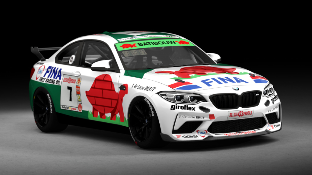 BMW M2 CS Racing, skin Procar 1993 BMW Batibouw 7