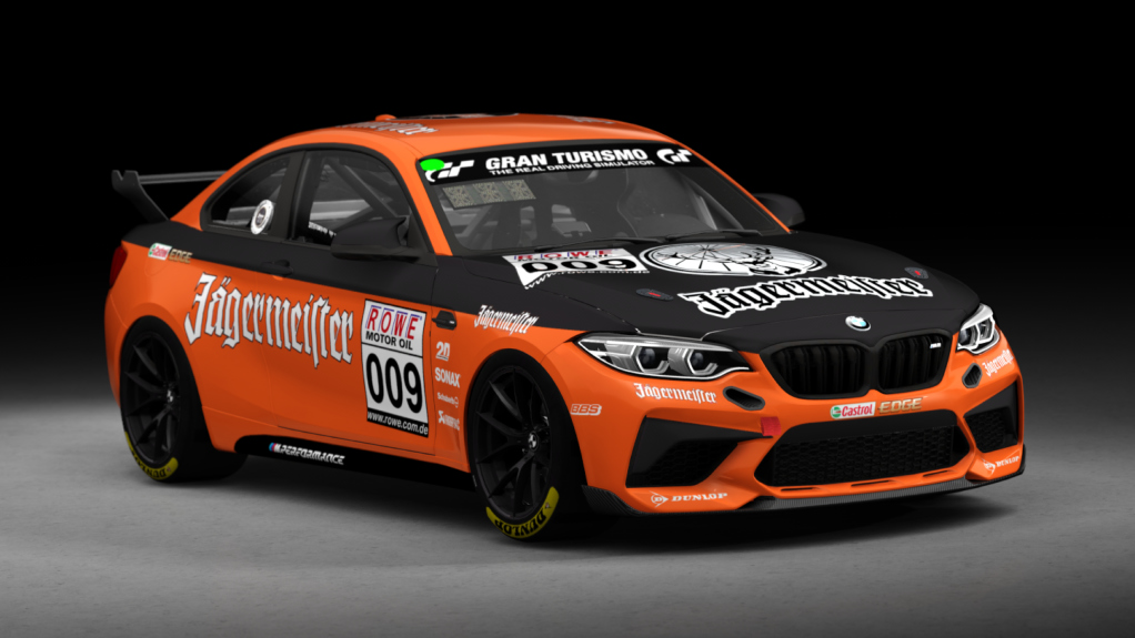 BMW M2 CS Racing, skin VLN Jagermeifter 9