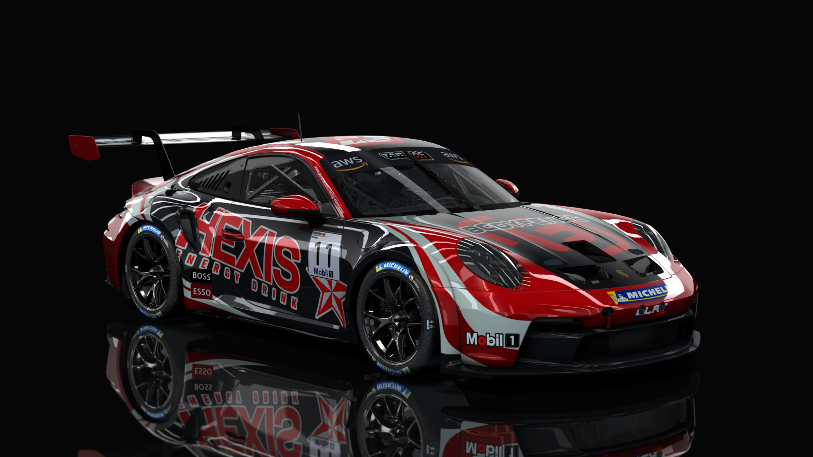 Porsche 911 GT3 Cup 992, skin #11 - CLRT