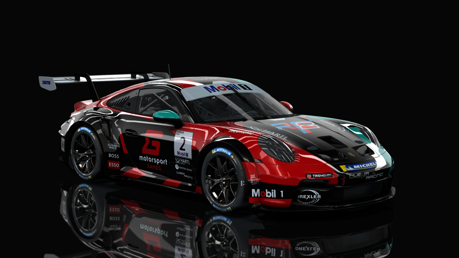 Porsche 911 GT3 Cup 992, skin #2 - HUBERT RACING