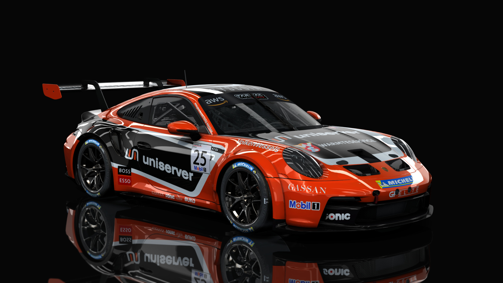 Porsche 911 GT3 Cup 992, skin #25 - TEAM GP ELITE