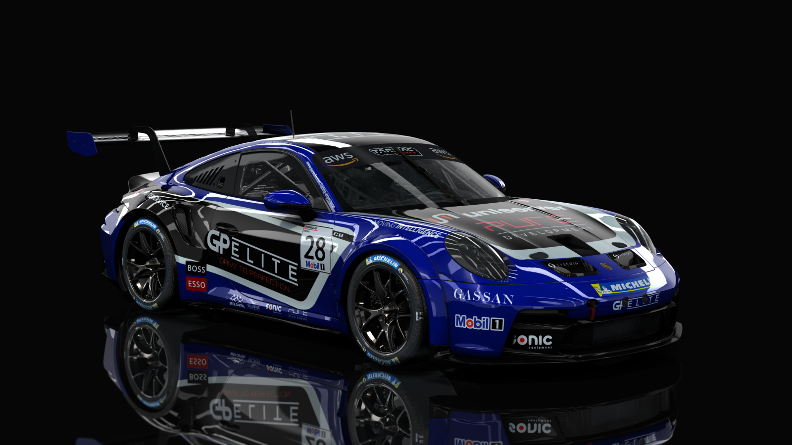 Porsche 911 GT3 Cup 992, skin #28 - GP ELITE