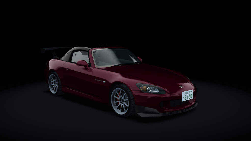 Honda S2000 A-Spec, skin 03_monza_red_pearl