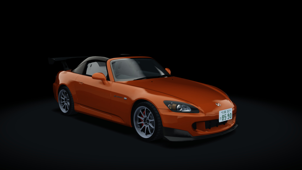 Honda S2000 A-Spec, skin 06_new_imola_orange_pearl