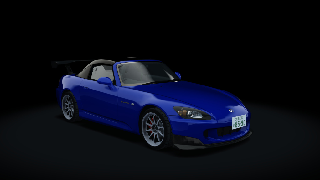 Honda S2000 A-Spec, skin 12_laguna_blue_pearl