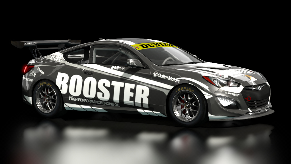 Hyundai Genesis Coupe GT4, skin booster_beoms