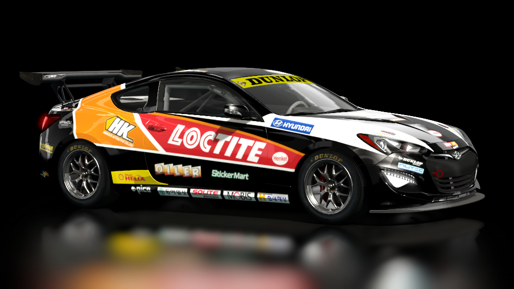 Hyundai Genesis Coupe GT4, skin loctitehk99