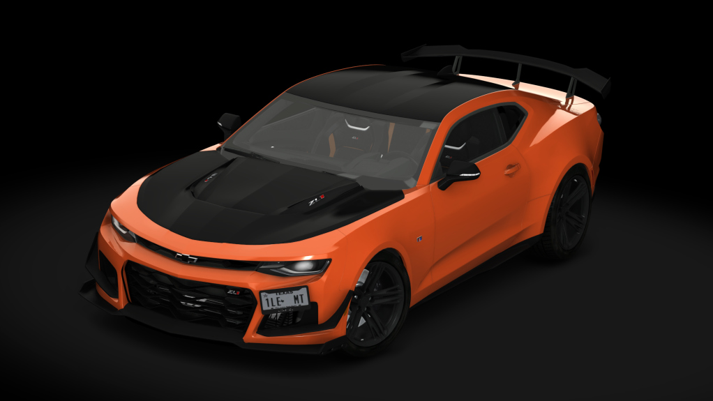 Chevrolet Camaro ZL1 1LE 2019 Manual, skin Crush