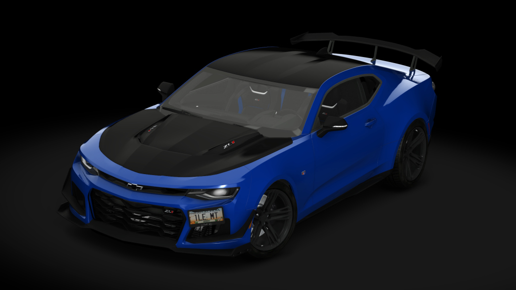 Chevrolet Camaro ZL1 1LE 2019 Manual, skin Riverside Blue Metallic