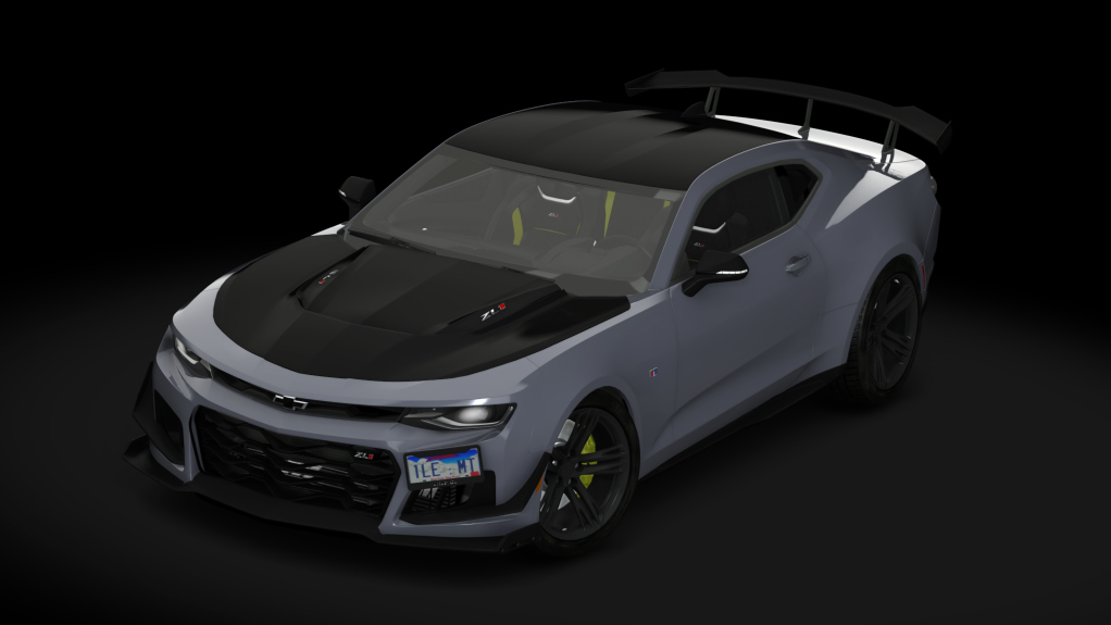 Chevrolet Camaro ZL1 1LE 2019 Manual, skin Satin Steel Metallic