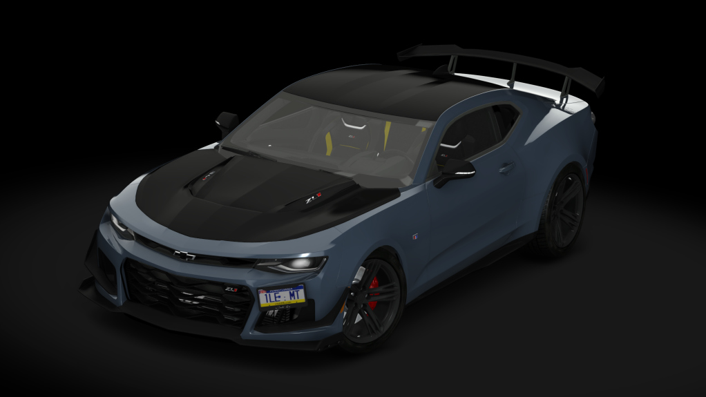 Chevrolet Camaro ZL1 1LE 2019 Manual, skin Shadow Gray Metallic