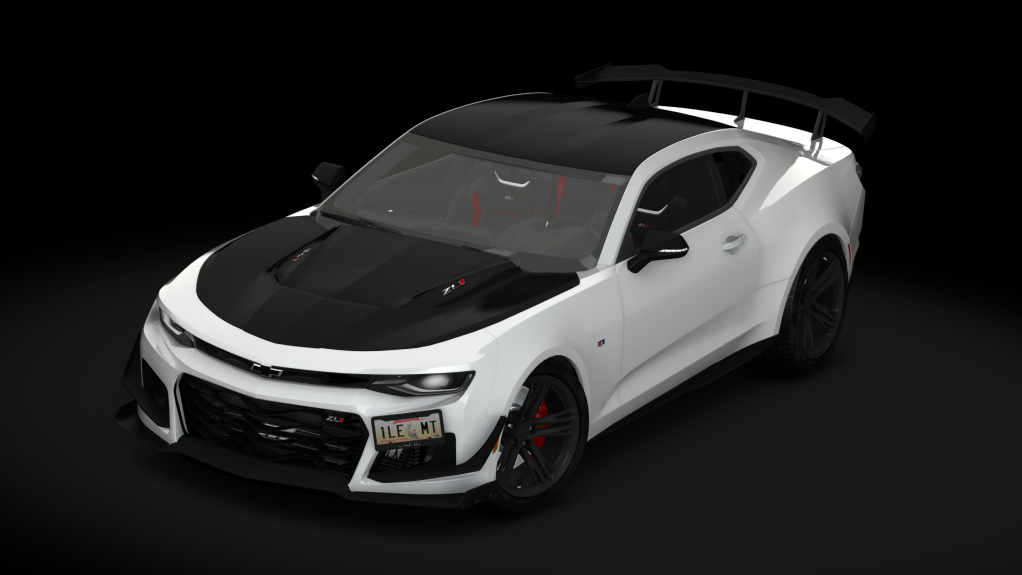 Chevrolet Camaro ZL1 1LE 2019 Manual, skin Summit White