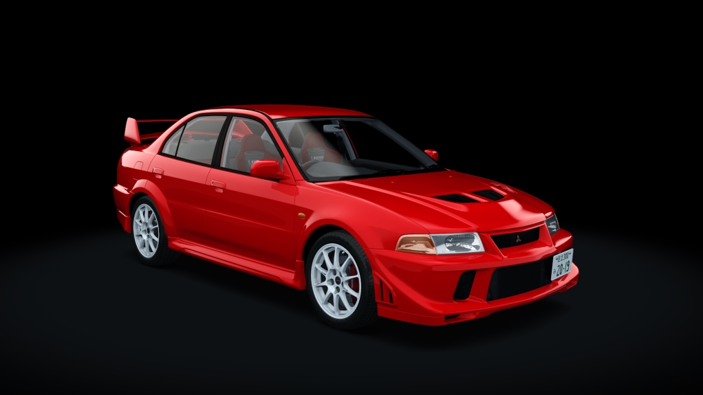 Mitsubishi Lancer Evolution VI Tommi Mäkinen Edition, skin 01_passion_red