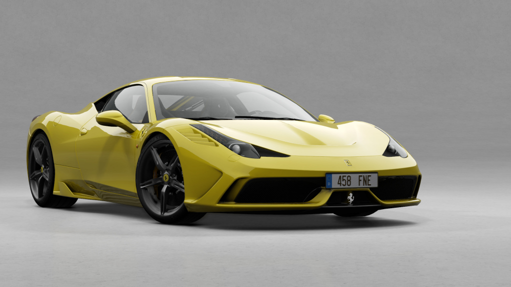 Ferrari 458 Speciale, skin Giallo_Modena_3