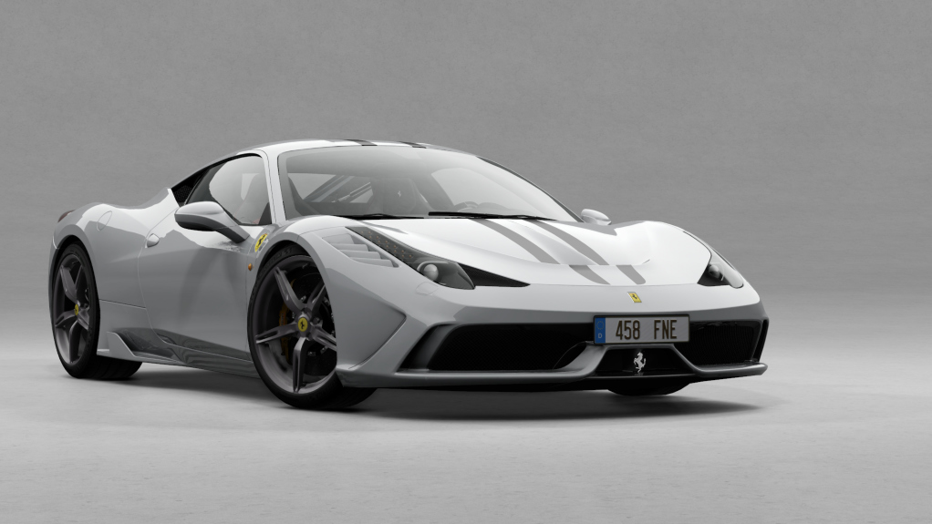 Ferrari 458 Speciale, skin Grigio_Alloy