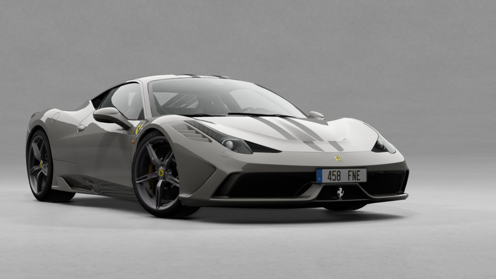 Ferrari 458 Speciale, skin Grigio_Ferro