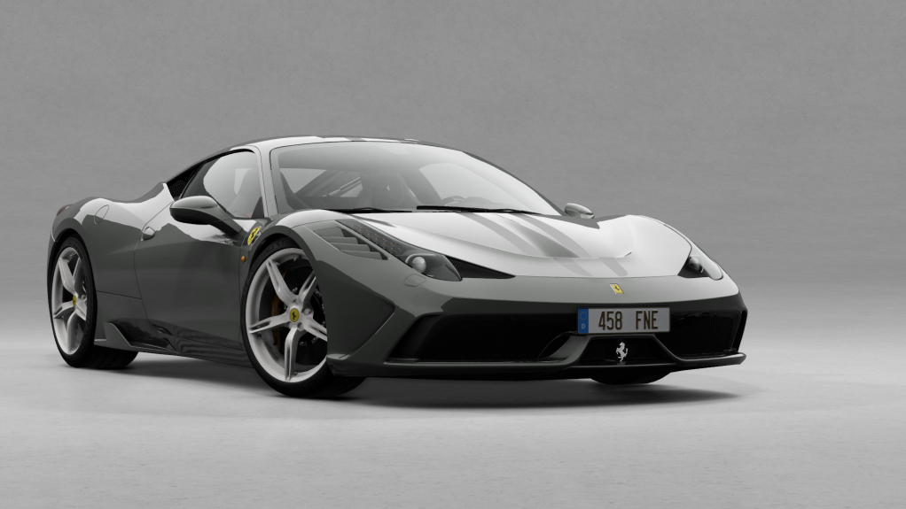 Ferrari 458 Speciale, skin Grigio_Scuro