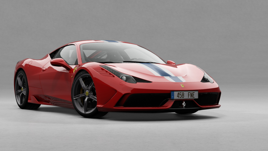 Ferrari 458 Speciale, skin Rosso_Corsa