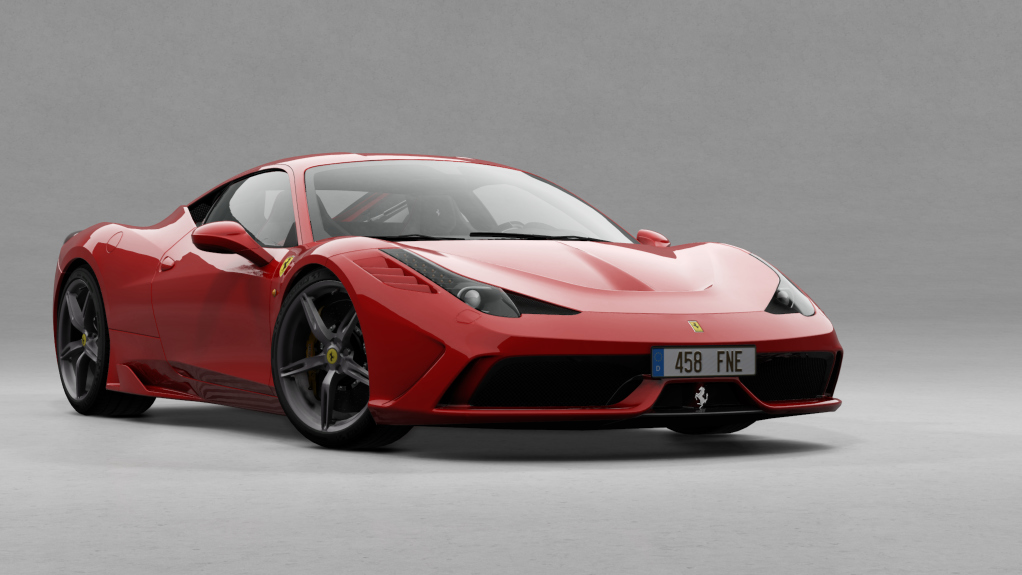 Ferrari 458 Speciale, skin Rosso_Corsa_3