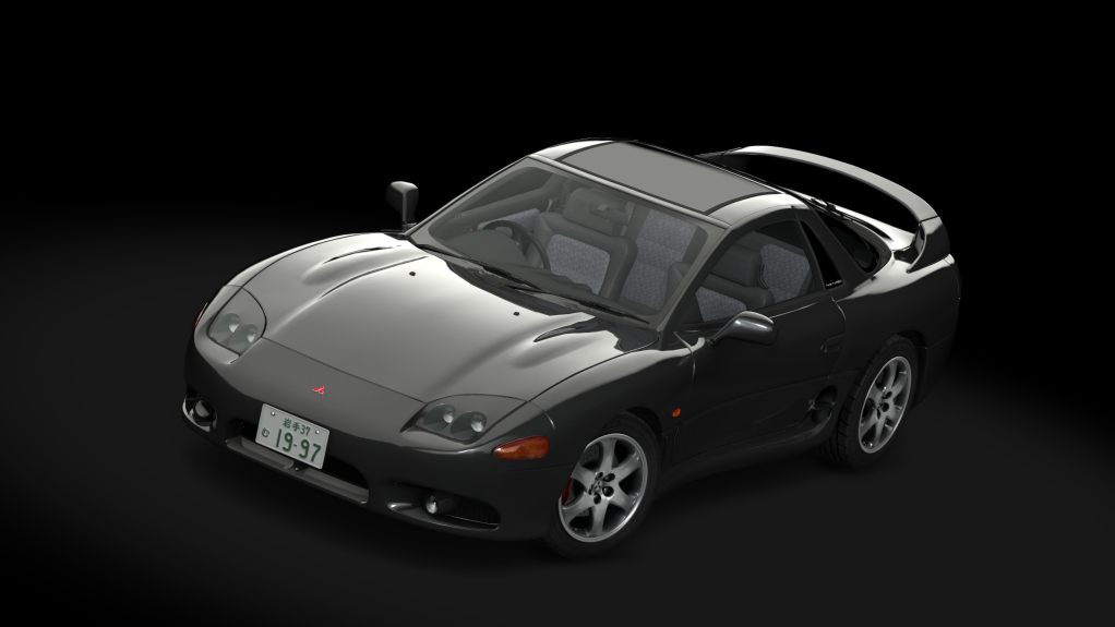 Mitsubishi GTO Twin Turbo JDM, skin amethyst_black