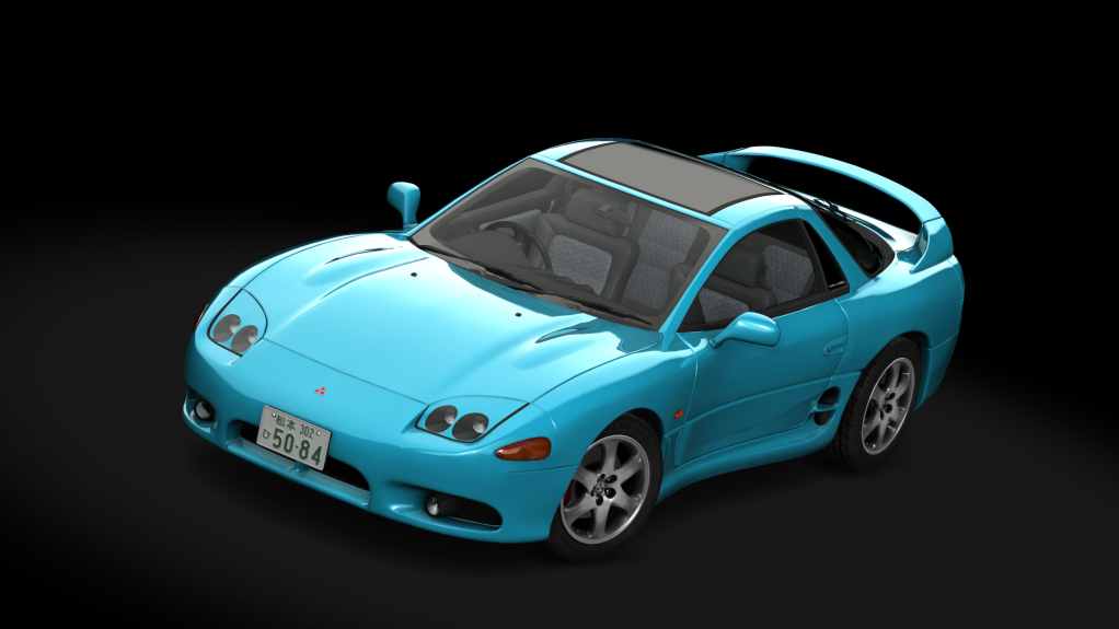 Mitsubishi GTO Twin Turbo JDM, skin sydney_blue_met