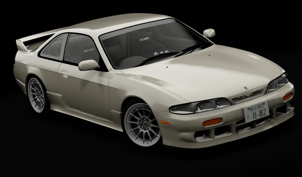 Nissan Silvia S14 Navan, skin sandstone_beige_metallic