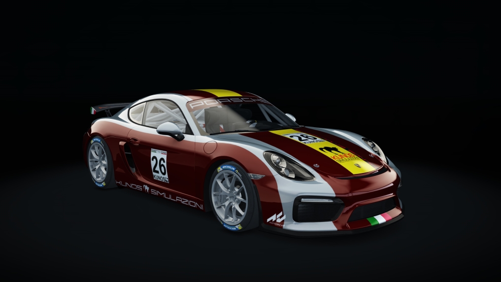 Porsche Cayman GT4 Clubsport, skin 14_cup_26