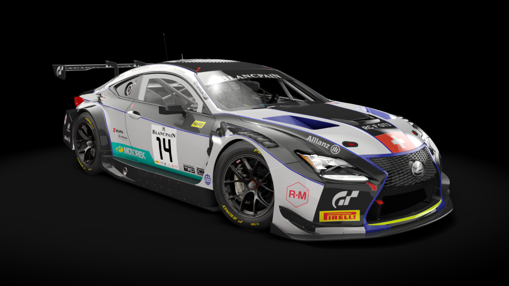 Lexus RC F GT3 ACC SPRINT, skin emil_frey14_std