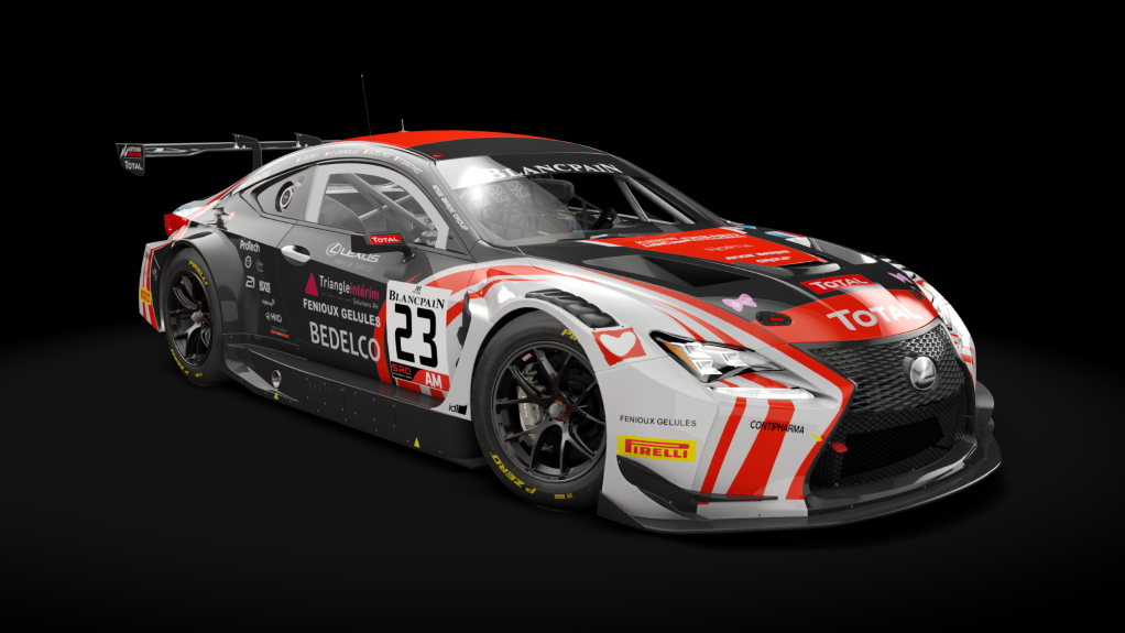 Lexus RC F GT3 ACC SPRINT, skin tech23_2_std