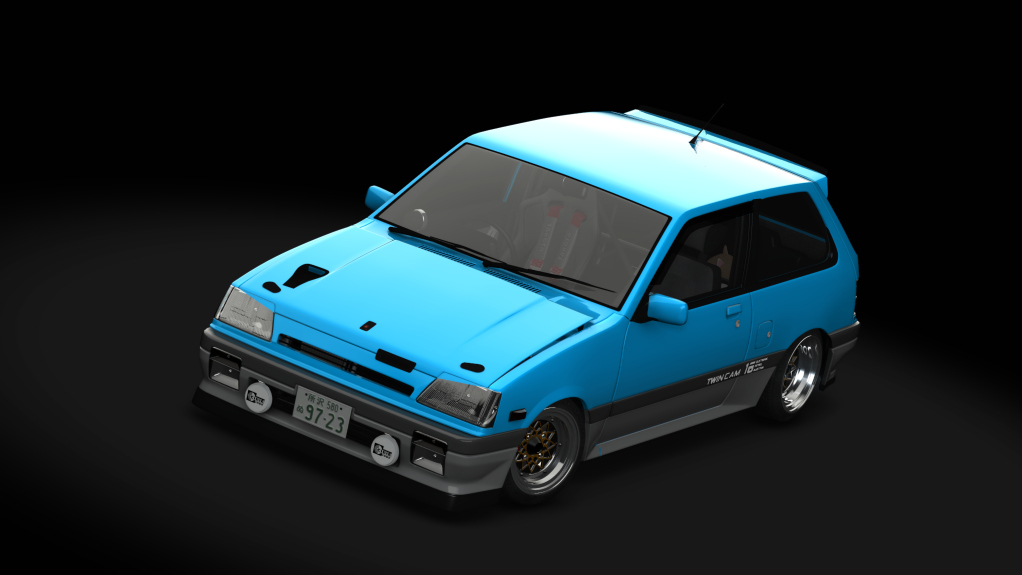 LM - Suzuki Cultus - D16A Vtec Swap, skin Blue 1