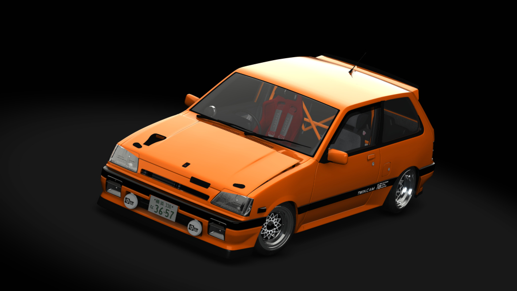 LM - Suzuki Cultus - D16A Vtec Swap, skin Orange