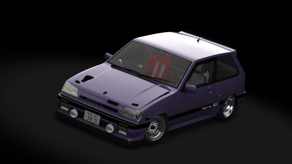 LM - Suzuki Cultus - D16A Vtec Swap, skin Roxo