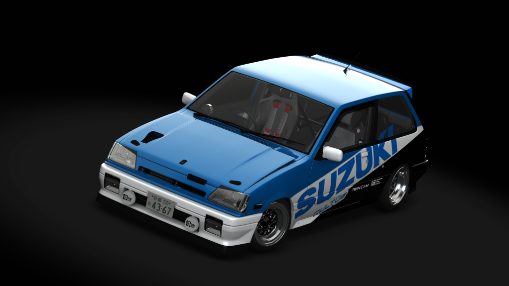 LM - Suzuki Cultus - D16A Vtec Swap, skin SUZUKI